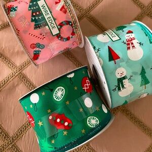 $15🎀Big ribbons, This bundle includes 3 ribbons.